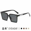 2023 Korean version new fashion sunglasses, the same style as the Internet celebrity street style stylish glasses, trendy and individual one-piece sunglasses for women details Picture